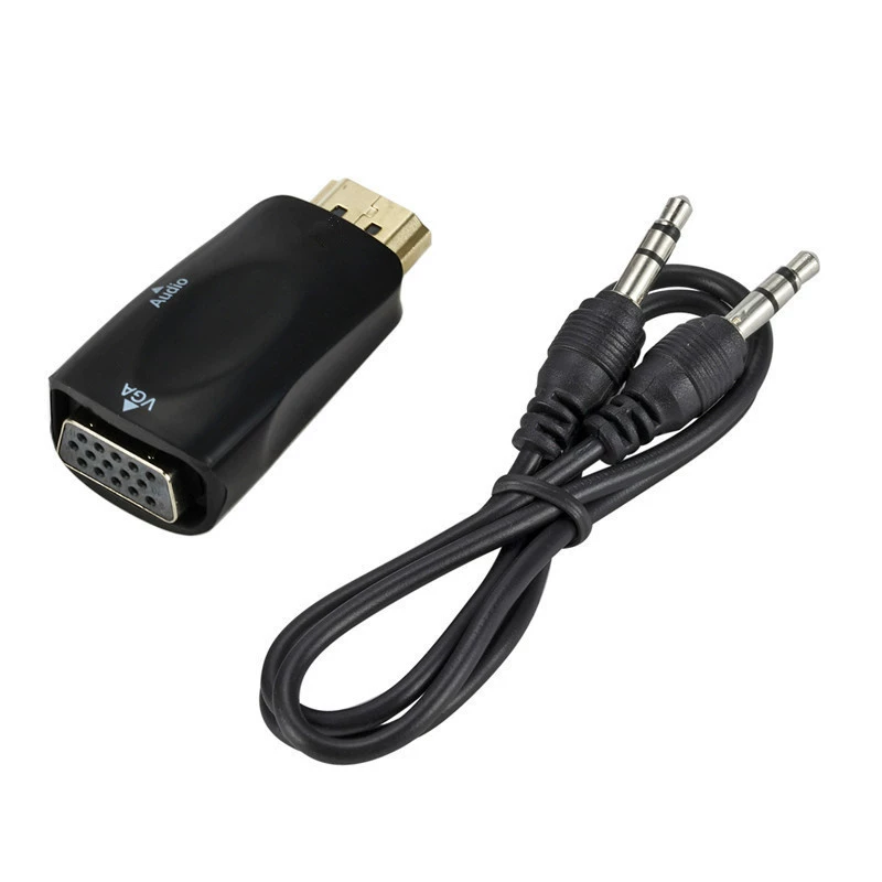 HDMI to VGA конвертер с аудио HDMI to VGA rotor с аудио HDMI to VGA вращающийся мать 1080p 1080p