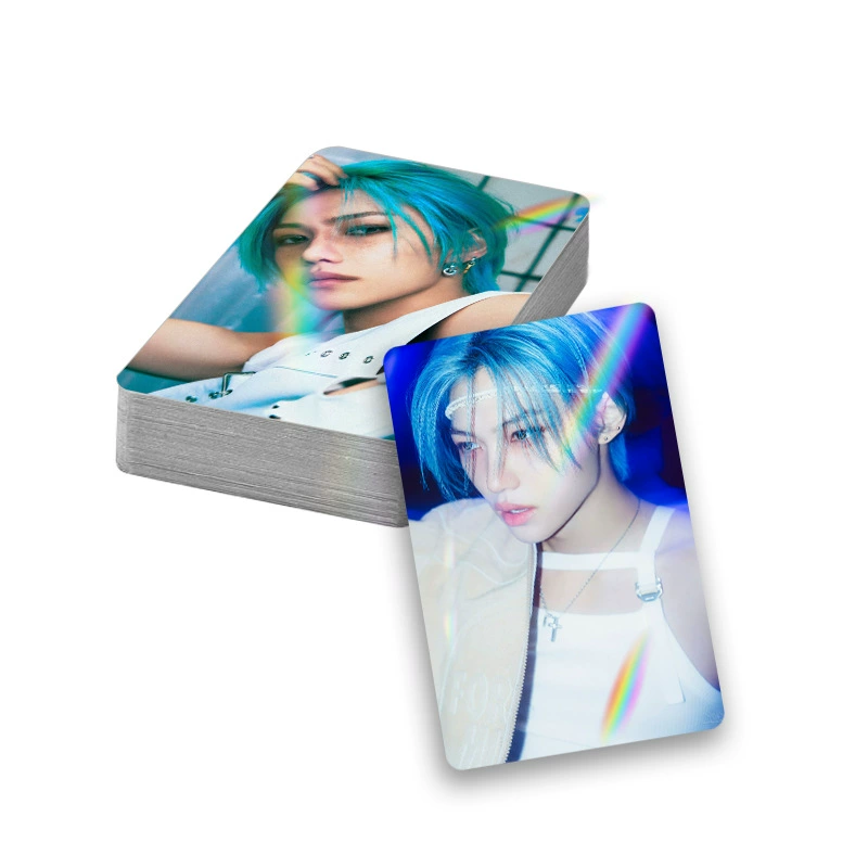 Лазерная флеш-карта Felix Lomo Card StrayKids двусторонняя карта карта коробка для фото карта карта