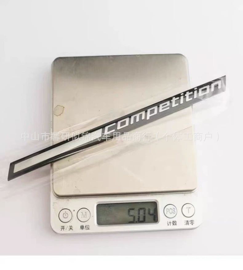 Suitable for Bmw X1Mx3Mx4Mx5Mx6M Modified Competition Thunder Version Car Logo M1M3M5M4M6