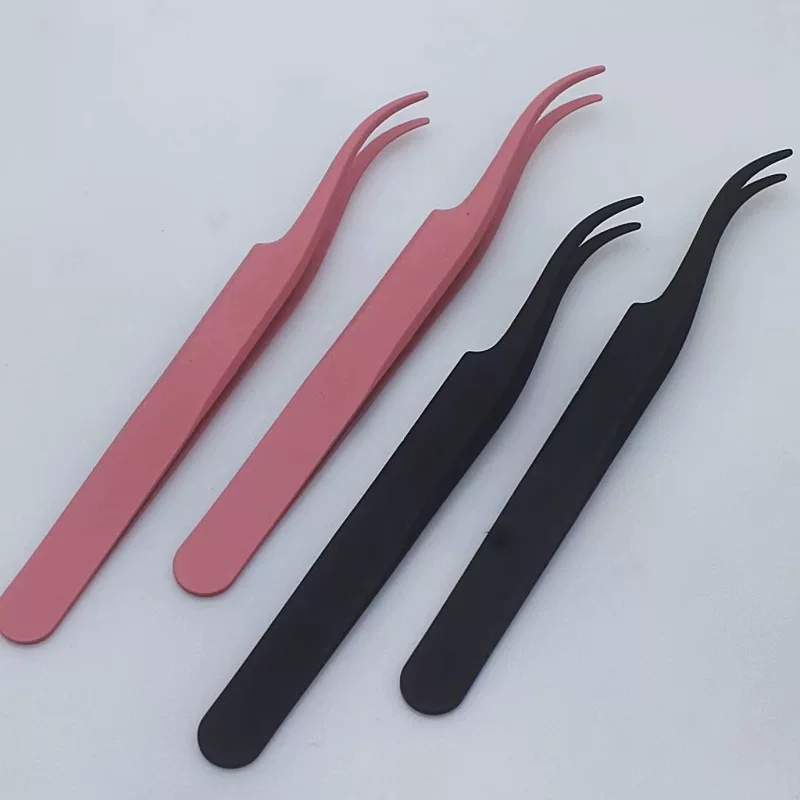 False eyelashes, tweezers, eyelash extension, (Physicals)