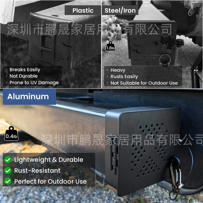 跨境铝制房车保险杠插头端盖通风孔房车保险杠盖车辆必备防昆虫|undefined