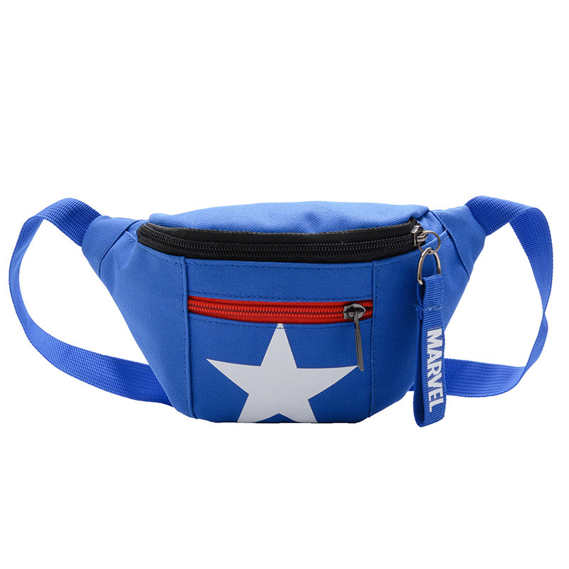 Comercio exterior Lindo bolso de pecho para niños 2024 nuevo mini bolso de hombro impreso de dibujos animados anime bolso de la cintura bolsa de mensajero de la moda