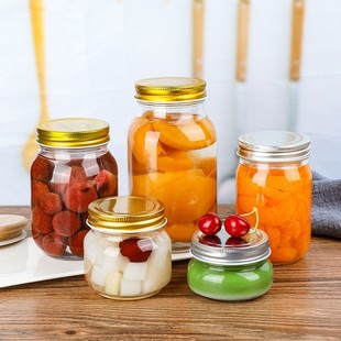 Glass Storage Jars, Sealed Cans, Pickle Jars, Jam Jars, Dispensing Jars, Square and Round Jars, Mason Jars, Sealed and Fresh-Keeping