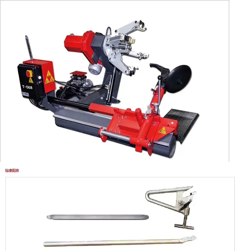 富仕达战鹰卡车轮胎拆装机T568型扒胎机真空胎专业真空胎机南美