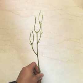 仿真花花枝配件单支花杆 DIY手捧花人造把束花装饰仿真枝干批发