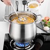 304 Stainless steel Soup pot double-deck capacity Binaural household Cooker Pot Manufactor wholesale High stockpot