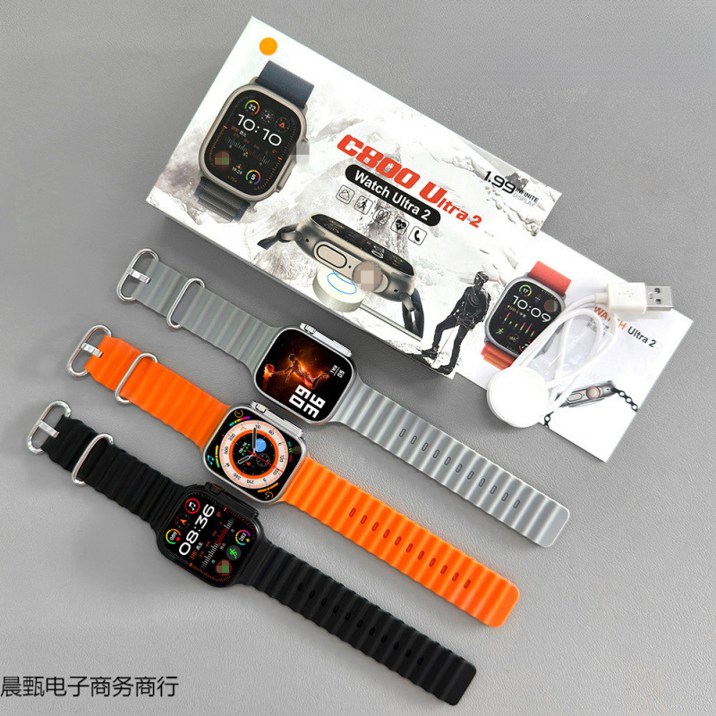 Source Factory C800Ultra2 Smart Watch Huaqiangbei S8Ultra2 Bluetooth Call Men's Sports Watch