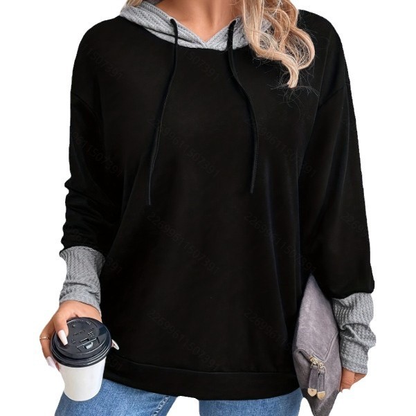 (Cross-border trading), long-sleeve with hood, European style, oversize