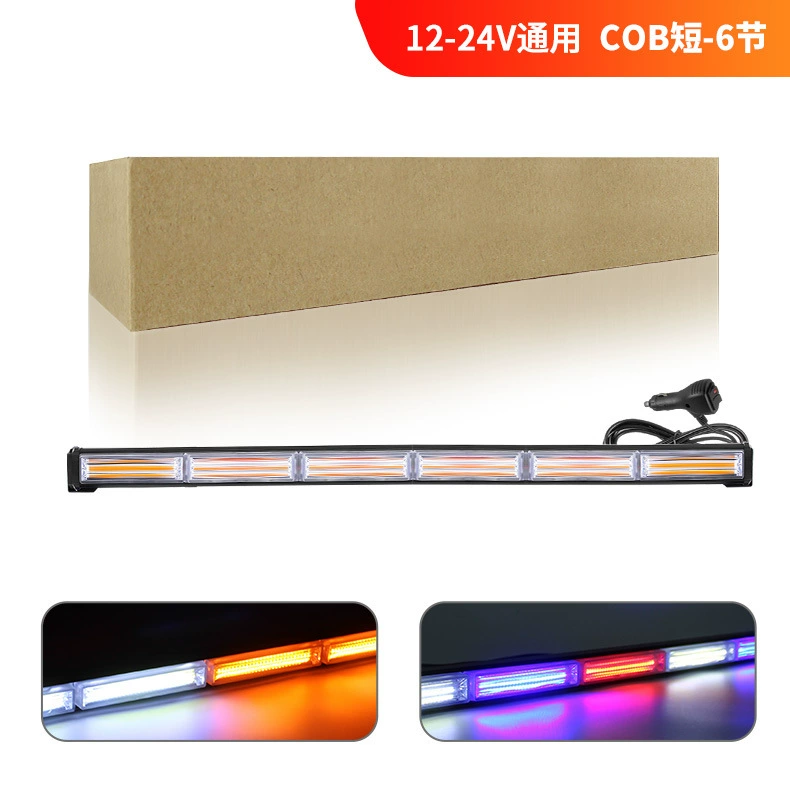 COB автомобиль Bar Light Однорядная вспышка сигнальная лампа грузовик свет спасательный свет на крыше светодиодный длинный палочный свет