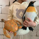 Soft rubber fish simulation marine animal model creature shark blue whale turtle Megalodon shark vinyl yellow duck toy