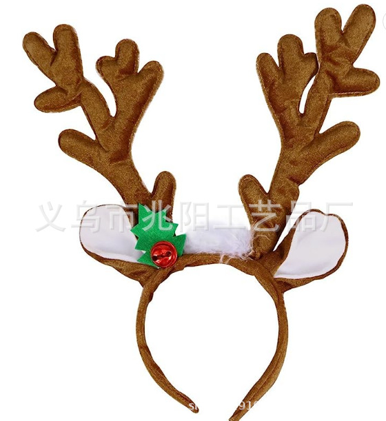 Cruz-entrada nueva diadema de Navidad accesorios para el tocado más la luz diadema decoraciones cornete diadema corbata lentejuelas diadema