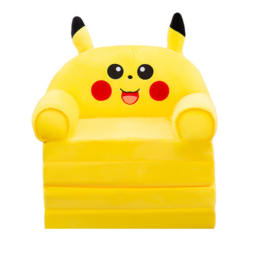 Factory direct supply of children's sofa cute cartoon folding small sofa boy and girl baby toddler child seat dual use