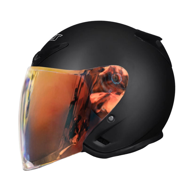 [매트 블랙] 투명 + 오로라 레드