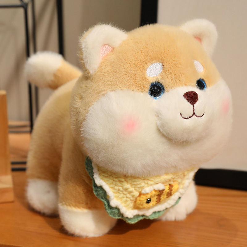 Bonita muñeca de bambú, pastel de cumpleaños, sombrero de bambú, muñeca de peluche, juguetes de peluche para niños, regalo de cumpleaños tranquilizador
