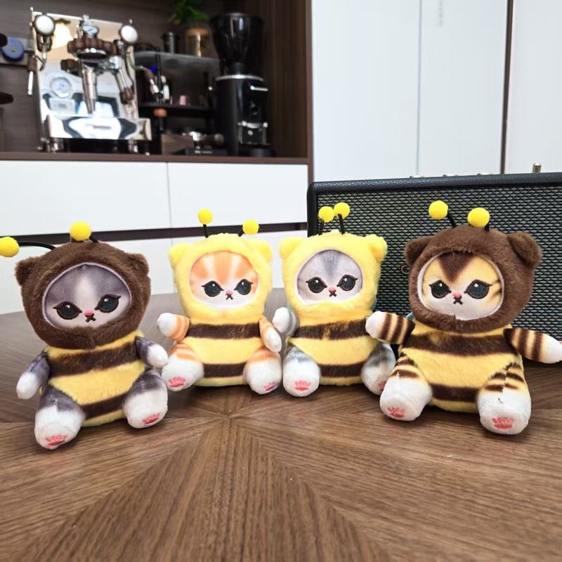 日本の新しいモフサンド猫福サンディフォレストシリーズぬいぐるみサメ猫人形誕生日ギフト女性のための|undefined