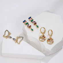 �Ĺ� С����Ƹ�ͭ18K���ʯ�������ն�����Ը������Ů �羳��Ʒ