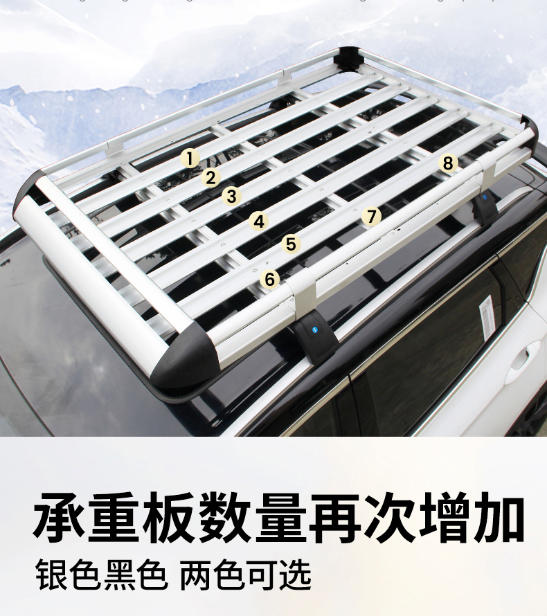Car Roof Rack for Off-Road Vehicles, Universal Travel Rack for Car Luggage
