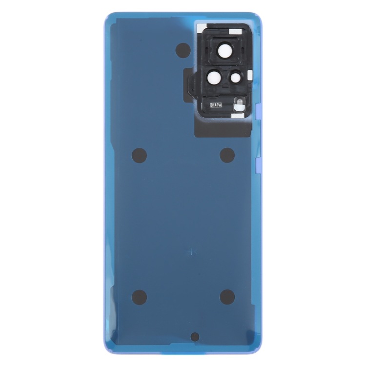 Aplicable para vivo X60 Pro versión mundial Batería original cubierta trasera con anillo de foto (color: rosa)