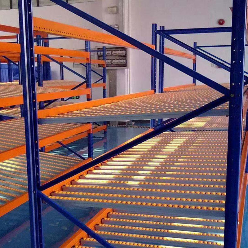 青岛滑移式货架 流利条便于管理 配合货架线棒铝型材材质