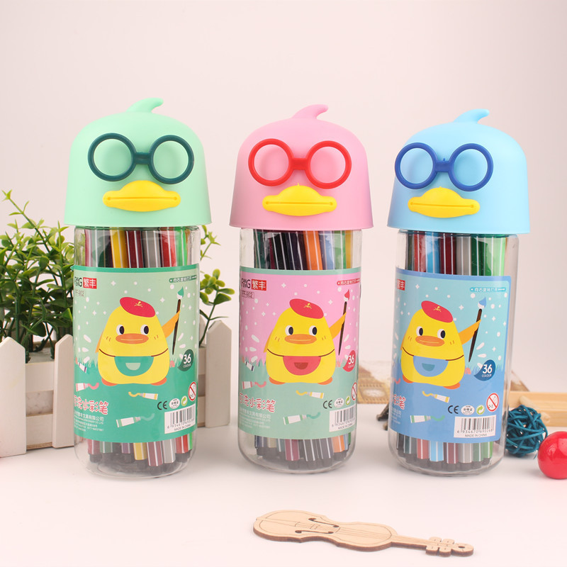 Venta al por mayor de los niños lavado color pluma estudiante de escuela primaria pollo color pluma traje kindergarten arte graffiti pintura cepillo