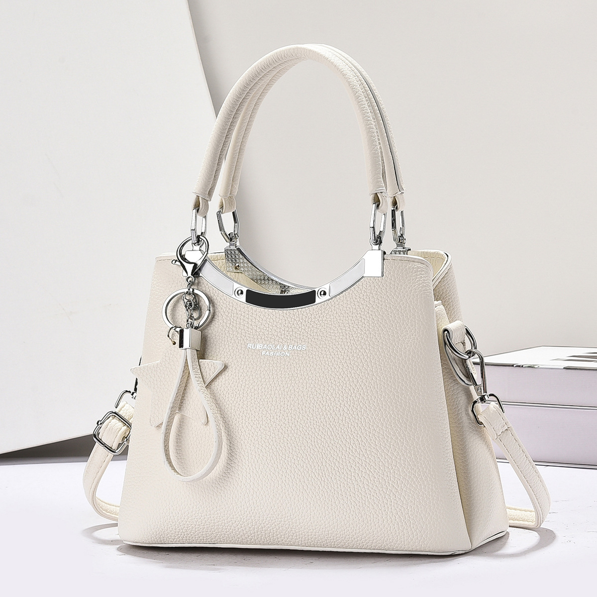 Invierno nuevo estilo coreano de gran capacidad pu bolso de mujer salvaje y práctico para mujer de viaje para mamá