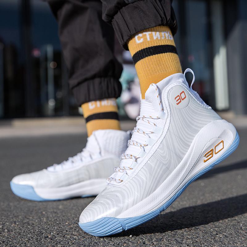 34-45 Hot selling high-end products MD +rubber Basketball shoes gym shoes light Combination bottom wholesale support One piece On behalf of