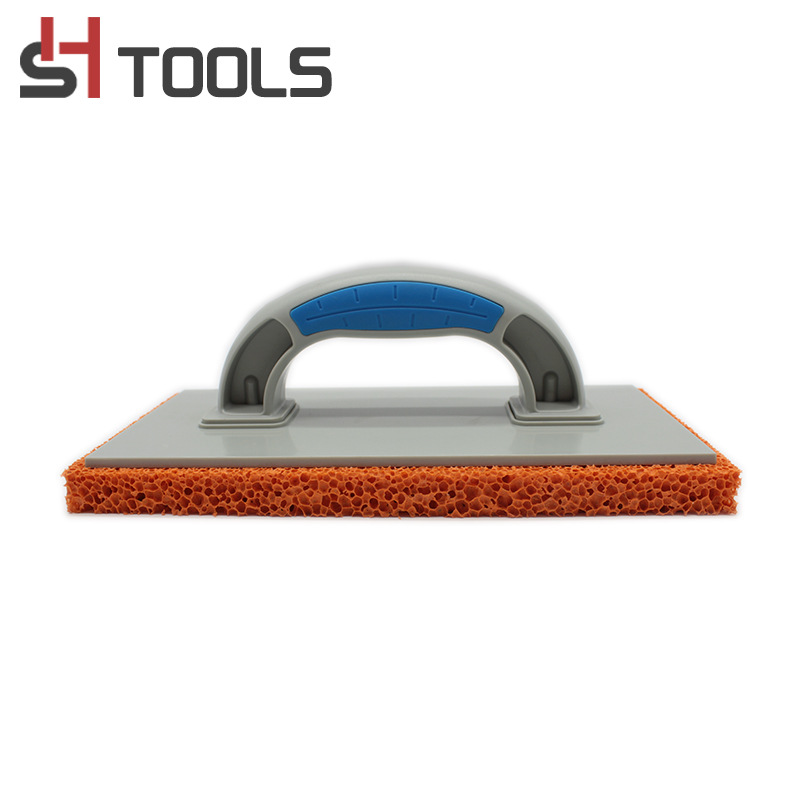 厂家供应塑料手柄发泡橡胶抹泥板建筑泥工瓦工抹子抹泥刀刮板批发