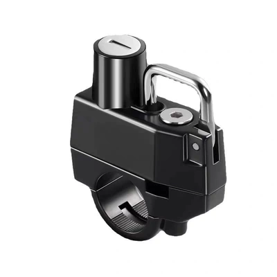 Motorcycle Helmet Lock Anti-Theft Anti-Stealing: Helmet lock