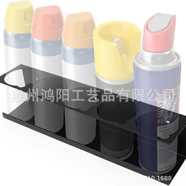 Аэрозольный аэрозольный баллончик аэрозольный баллончик настенный стальной стойки для хранения для гаража и рабочей зоны