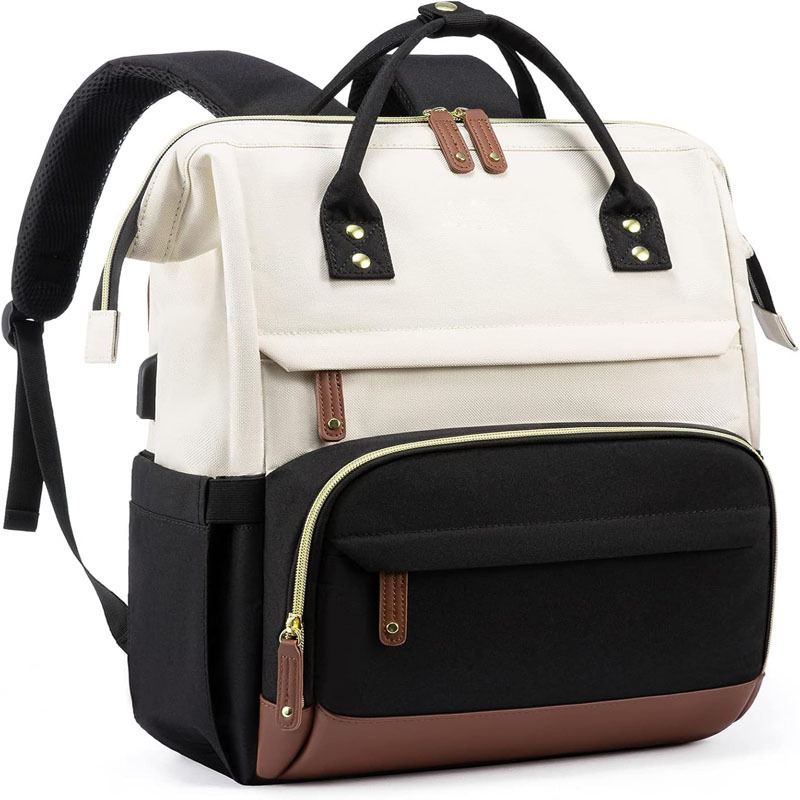 Women Laptop Work Business Purse Large Capacity Nurse Bag College Waterproof Casual Backpack Women Laptop Work Business Purse Large Capacity Nurse Bag College Waterproof Casual Backpack