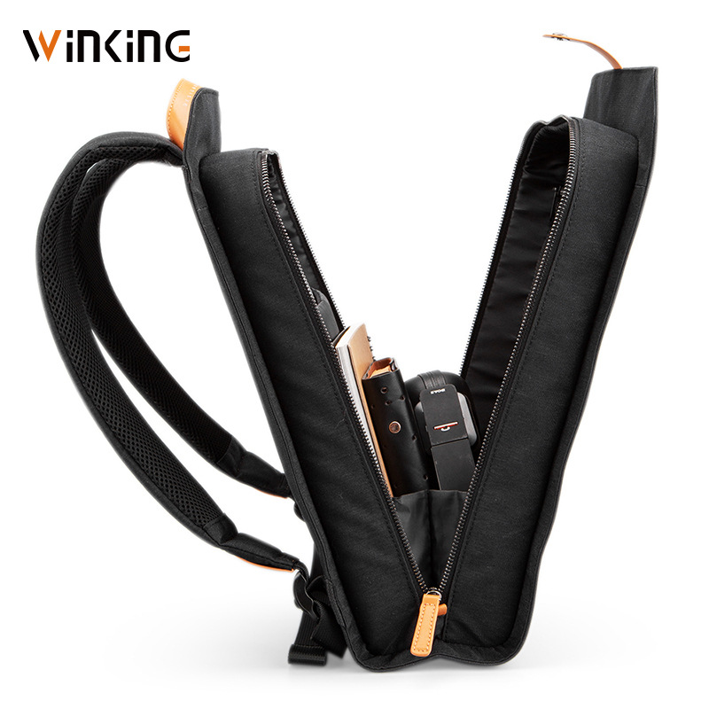 Zaino da donna minimalista e alla moda di Jin Shengsi, borsa da viaggio casual, zaino impermeabile per tablet di grande capacità_voghion.com