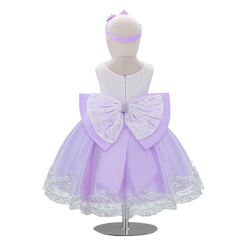 Платье для девочки Yanmeila, летнее, с кружевом и цветовыми блоками, для малышек от года, в наличии, с накидкой-кейпом