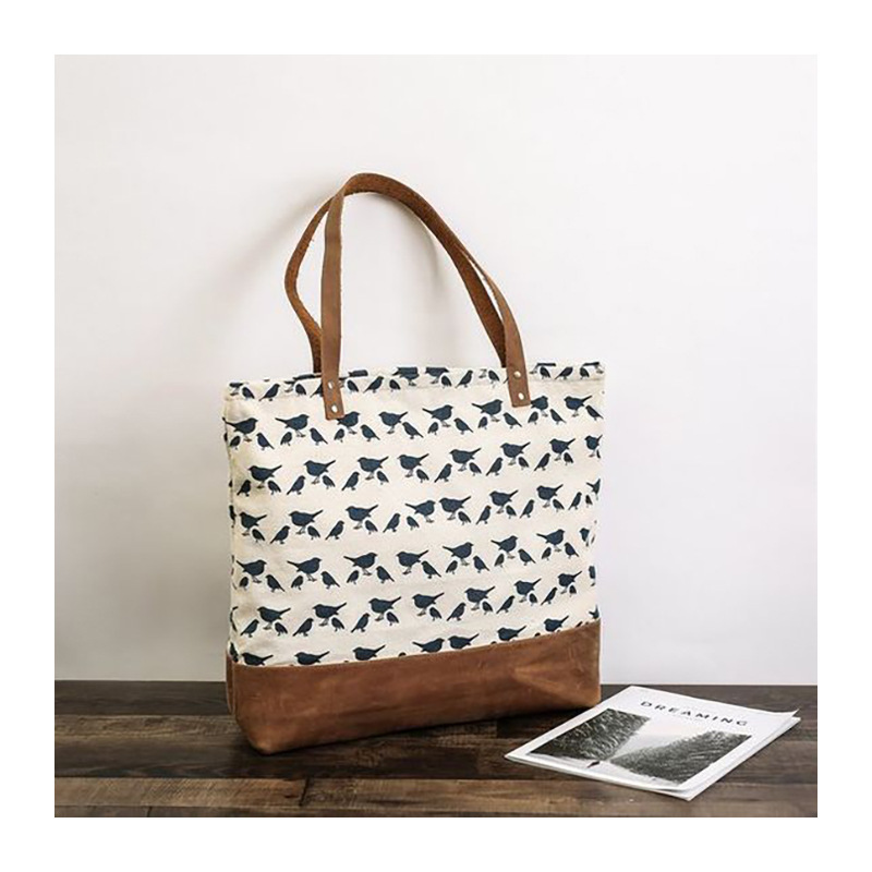 包包女包新款2021单肩帆布包女士时尚大容量托特包潮流帆布手提包