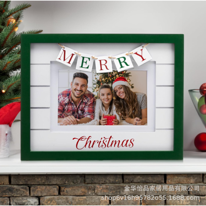 Exquisite Christmas Photo Frame Gift Suitable for 4x6inch Photos with Cardboard or 5x7inch Photos Without Cardboard Exquisite Christmas Photo Frame Gift Suitable for 4x6inch Photos with Cardboard or 5x7inch Photos Without Cardboard