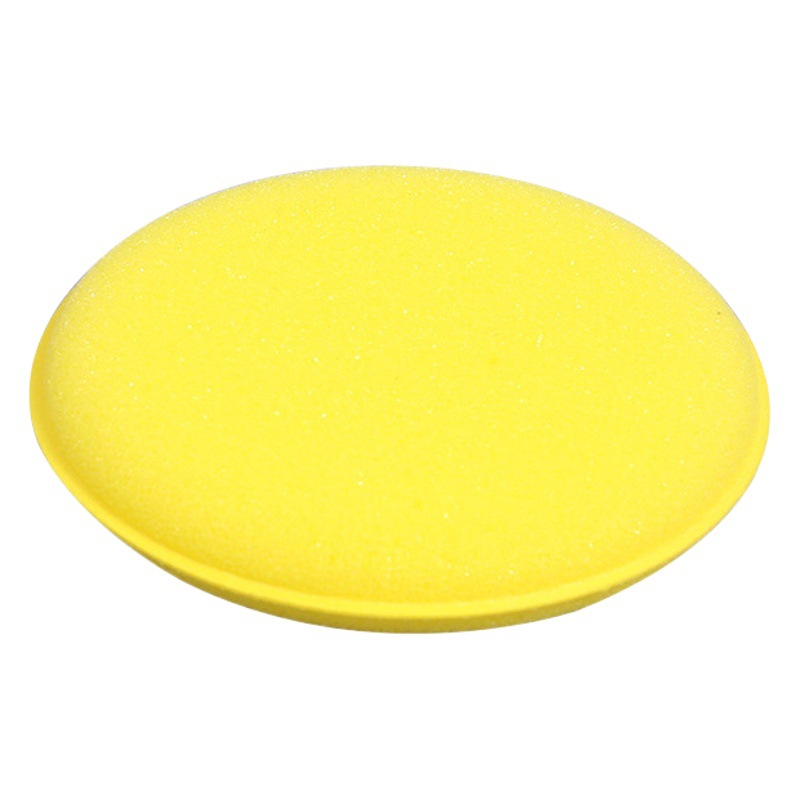 Round Edge Polishing Waxing Sponge Car Cleaning Beauty Waxing Sponge Car Wiping Edge Round Sponge