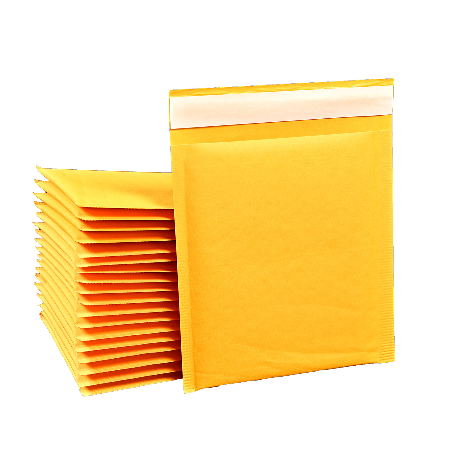 工厂直销 气泡信封 气泡膜包装袋 黄色牛皮纸气泡信封袋29*39防水