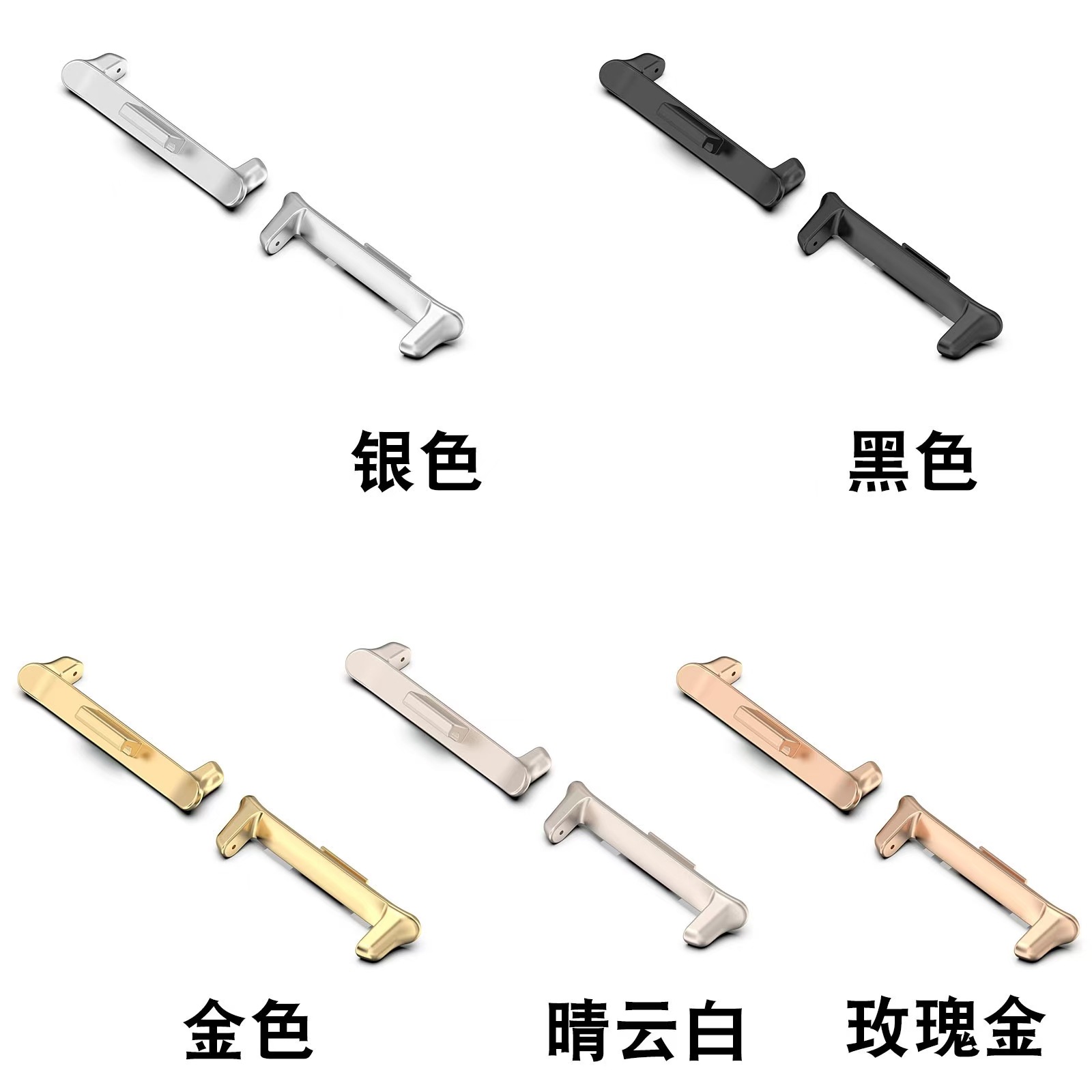 Suitable for Vivo Watch Gt Connector Vivo Watch Gt Headpiece Vivogt Zinc Alloy Stainless Steel Watch Strap