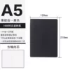 A5—Checkbook—Black—Medium