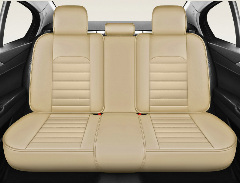 Car Seat Cushion Four Seasons General New Summer All-inclusive Seat Cover Linen Fabric Car Seat Cushion Full Enclosure Seat Cover