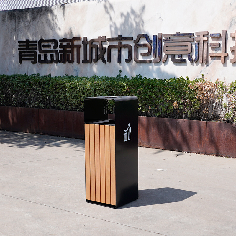 不锈钢垃圾桶户外果皮箱环卫果壳筒商场学校公共大容量垃圾桶