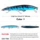 Floating Minnow Lures 95mm 8.5g Shiver Minnow Fishing Lure Hard Plastic Swiming Baits Fishing Tackle