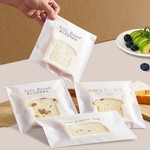 面包袋创意开窗透明信封一次性便捷分装自粘袋零食饼干烘焙吐司袋