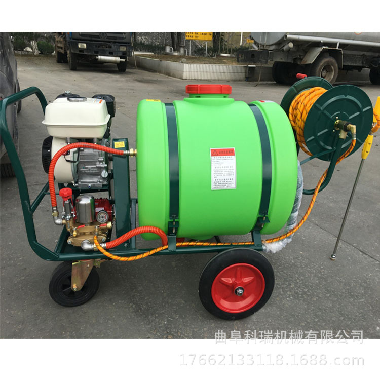 推车式灭蚊虫消毒机 科瑞大功率高压园林喷雾机 养殖场灭菌打药机