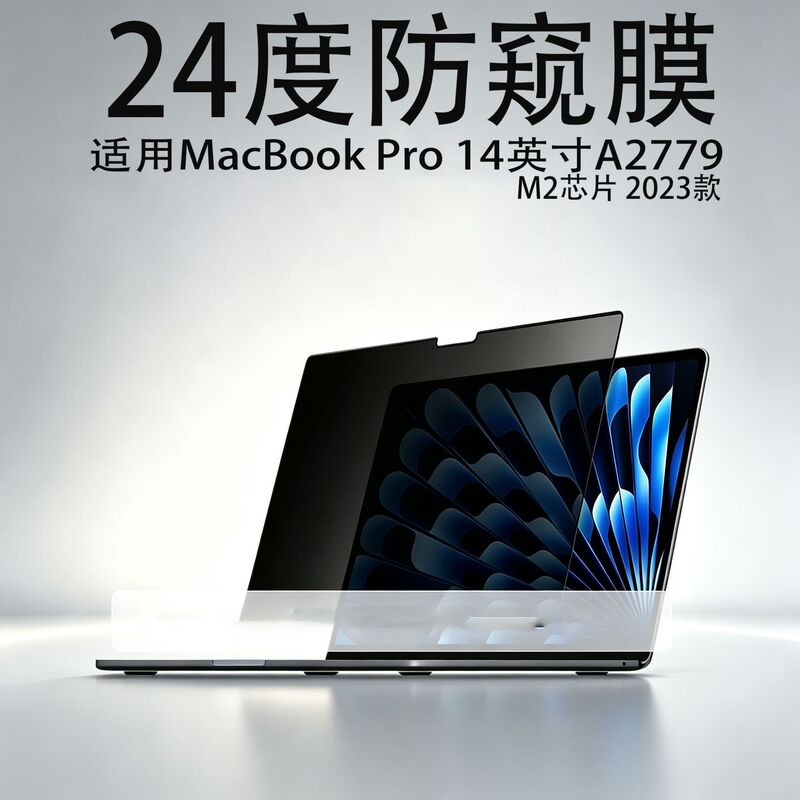 Suitable for Macbookpro 14inch M2 A2779 Magnetic Privacy Film Laptop Screen Protector