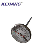 1.37寸304不锈钢材质防水水壶温度计带螺母易安装