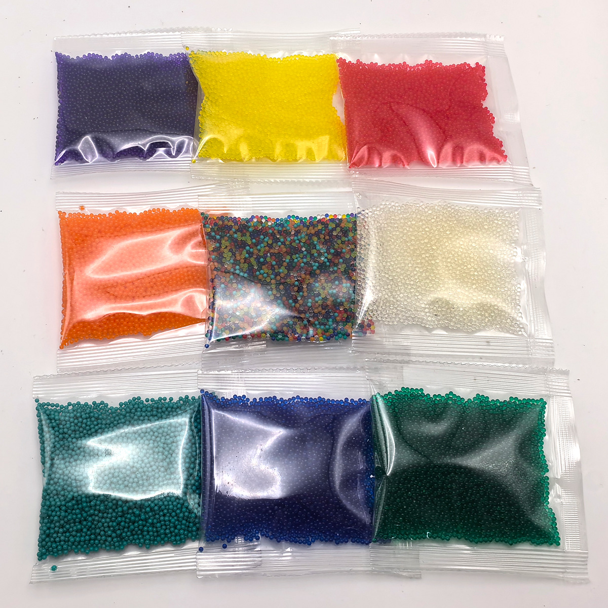 Bolas de agua de gel 7-8mm, paquete de 5000 unidades, recarga para juguetes y pistolas de agua