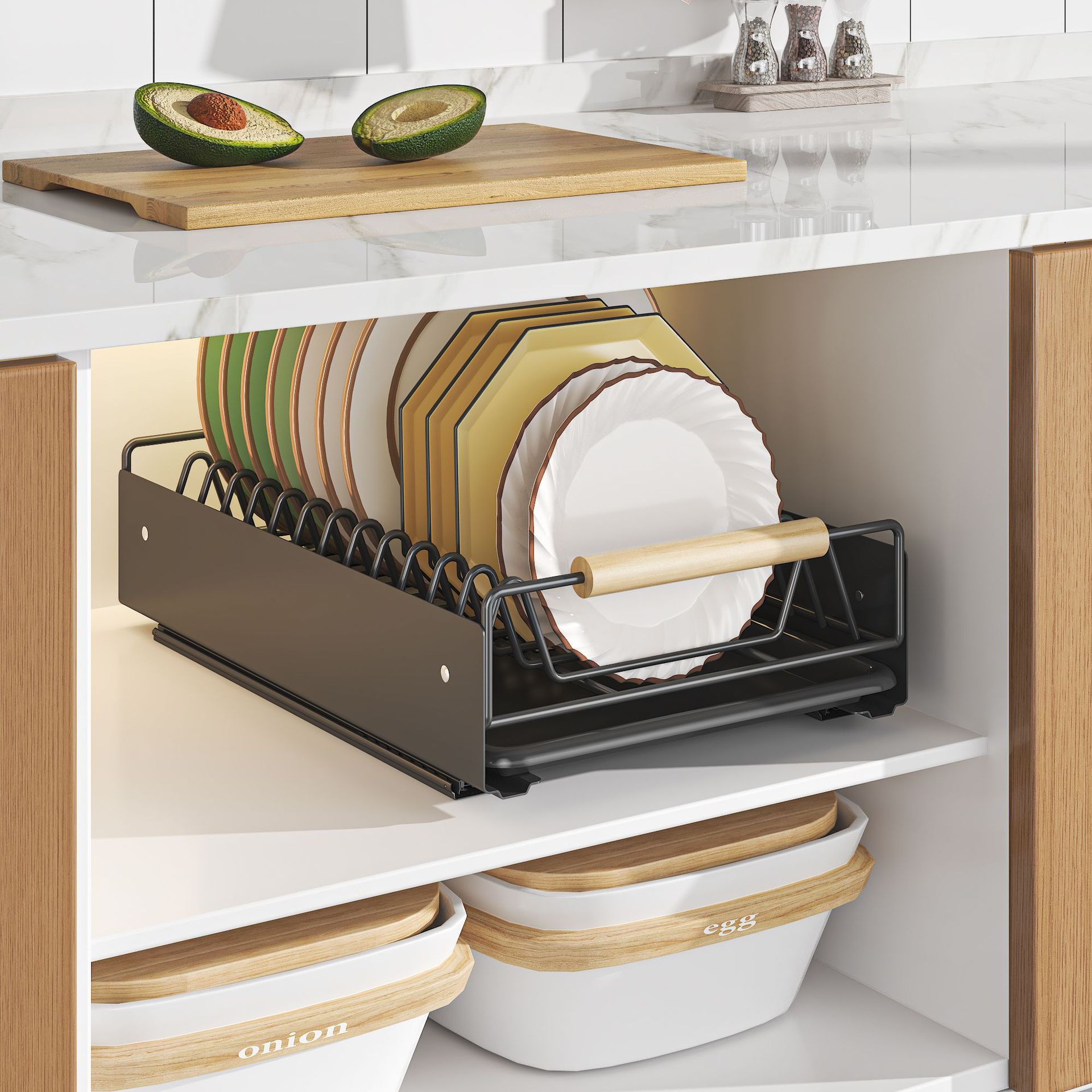 Marco de disco negro de una sola capa