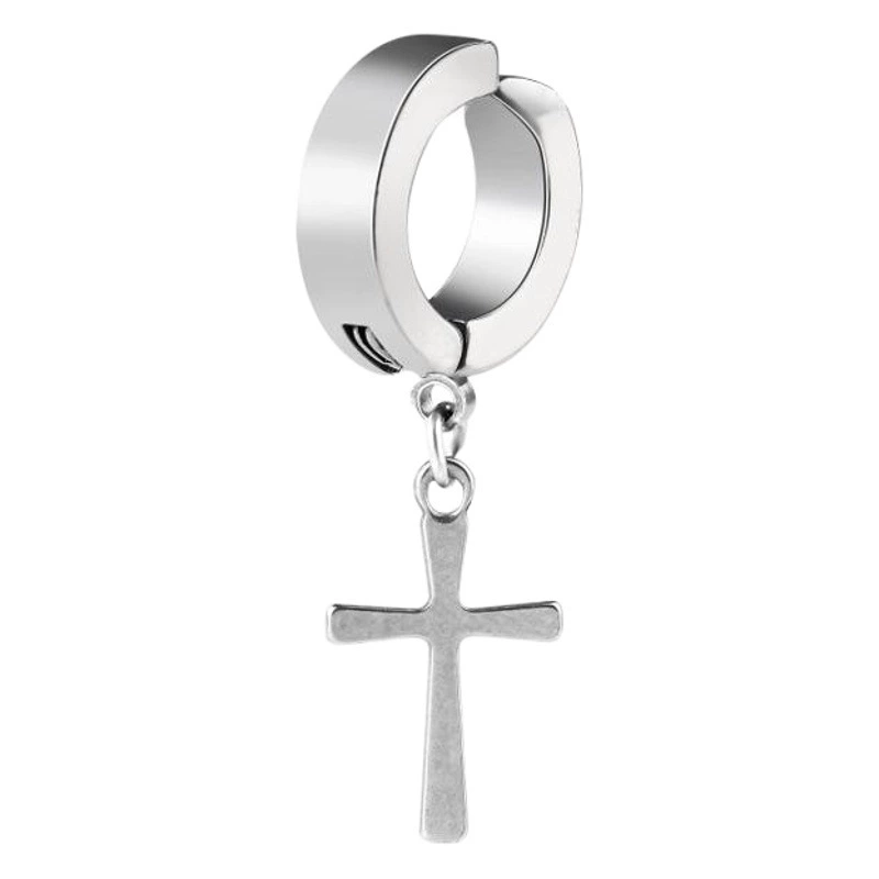 Ушные зажимы без отверстий для ушей Красный корейский крест