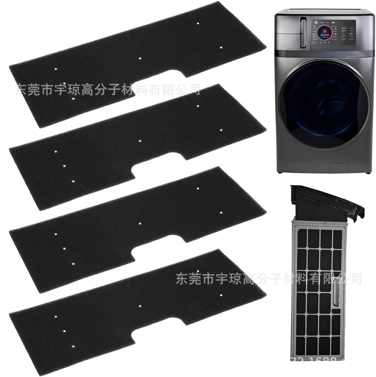 现货供应 WH01X35719 通用GE Profile洗衣机烘干机组合毛絮过滤器