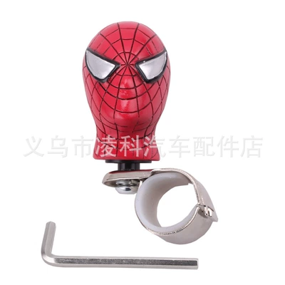 Steering wheel booster: Ball, Personalized Power Ball - f-style-red-spiderman